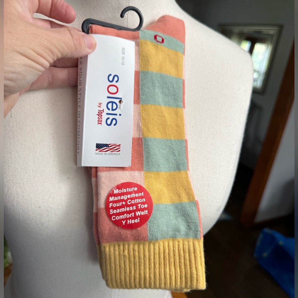 WoMen's Colorful plaid Socks